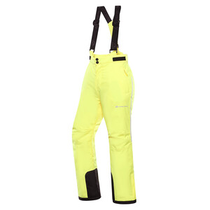 Spodnie dziecięce narciarskie z membraną PTX 10000 LERMONO (Kolor Nano Yellow)