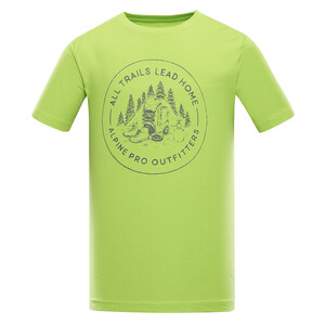 Koszulka męska bawełniana LEFER (Kolor Lime Green)
