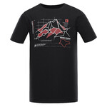 Koszulka męska sportowa cool-dry DAFOT (Kolor Black)