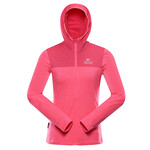 Bluza damska trekkingowa szybkoschnąca FANCA (Kolor Knockout Pink)