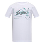 Koszulka męska sportowa cool-dry DAFOT (Kolor White)