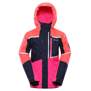 Kurtka dziecięca narciarska z membraną PTX 10000 MELEFO (Kolor Diva Pink)