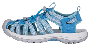 Sandały letnie damskie LOPEWE (Kolor Scuba Blue)
