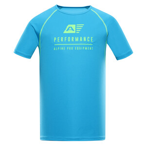 Koszulka męska sportowa szybkoschnąca PANTHER (Kolor Neon Atomic Blue)