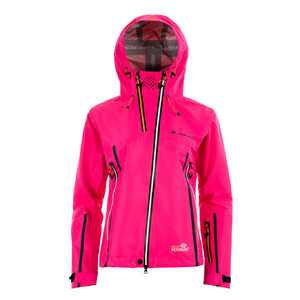 Kurtka damska trekkingowa wodoodporna NANOMEMBRANE® 10000 GERSA (Kolor Pink Glo)