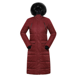 Płaszcz damski zimowy z membraną PTX BERMA (Kolor Pomegranate)